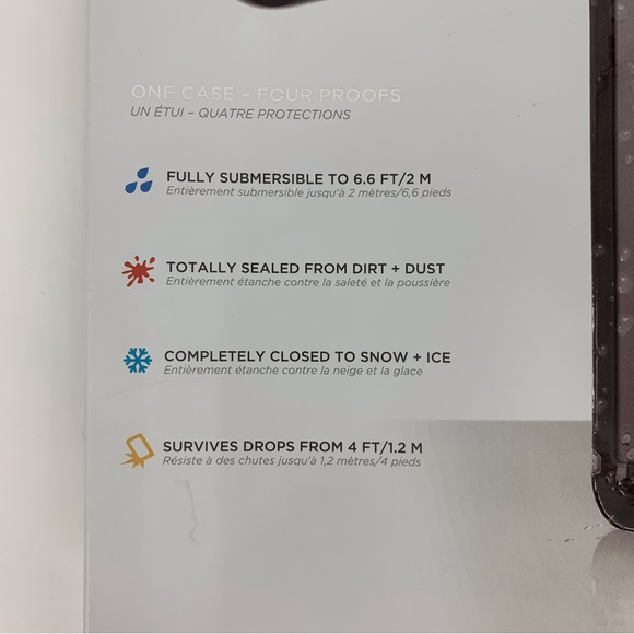 Lifeproof nüüd Protective Waterproof Case for Apple iPad Air, Black, New in Box - Picture 6 of 16